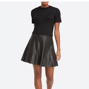 Spanx Faux Leather Skirt